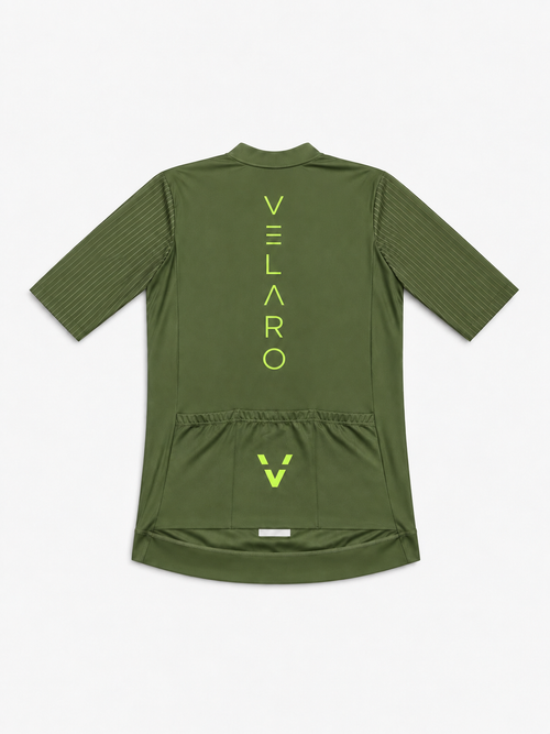 Velaro Olive Cycling Jersey