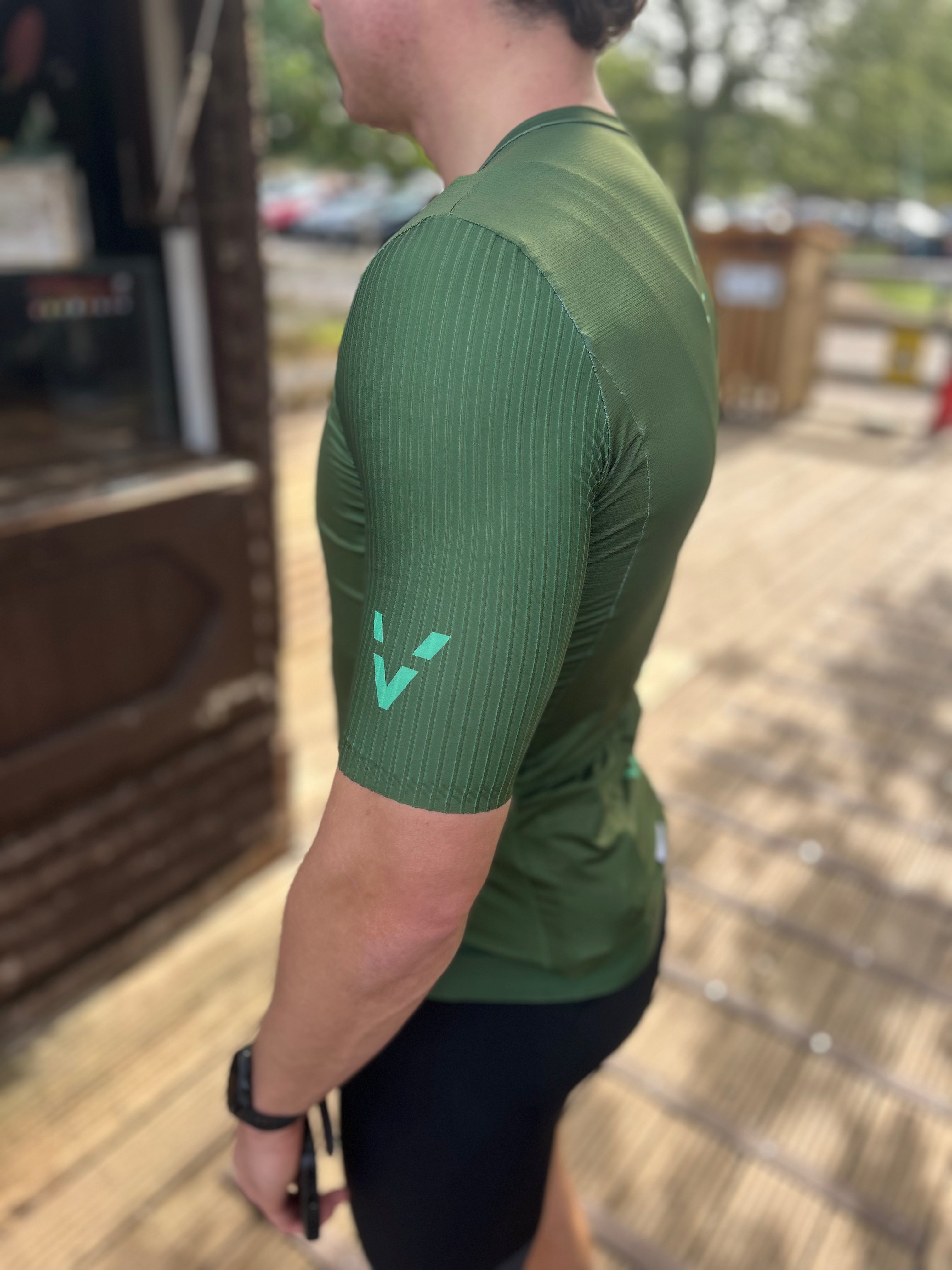 Velaro Olive Cycling Jersey